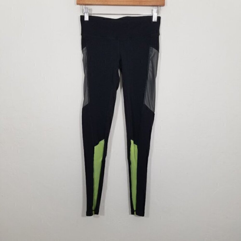 ALO Yoga Mesh Leggings‎ Black Size XS